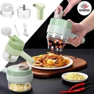 Multi-Functional 4-in-1 Electric Food Chopper